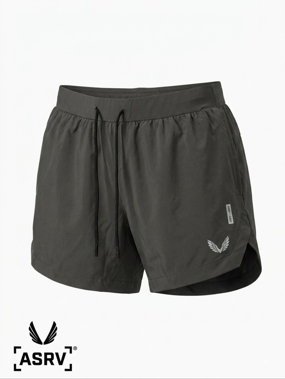ASRV Tetra-Lite Shorts Black Mens Small Active Workout Running Athletic Crossfit
